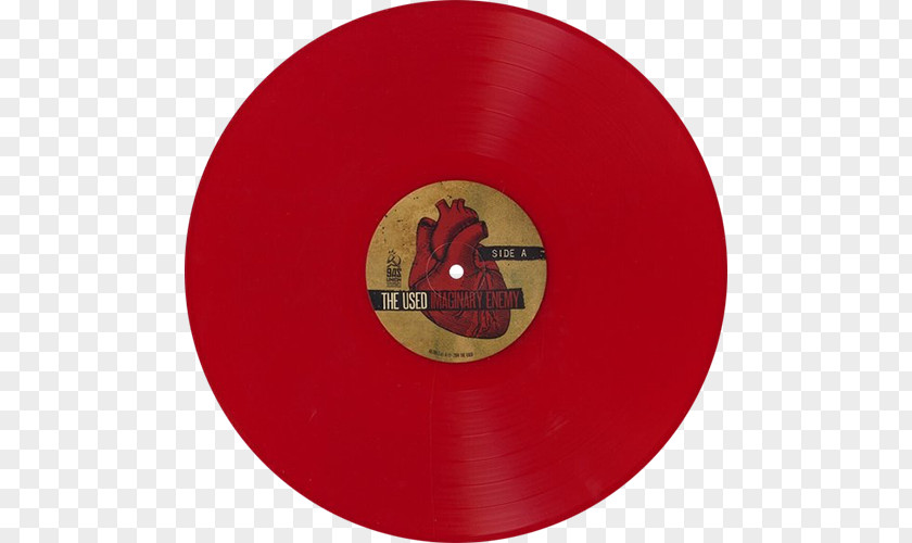 Imaginary Enemy The Used Phonograph Record Album Love I Got PNG