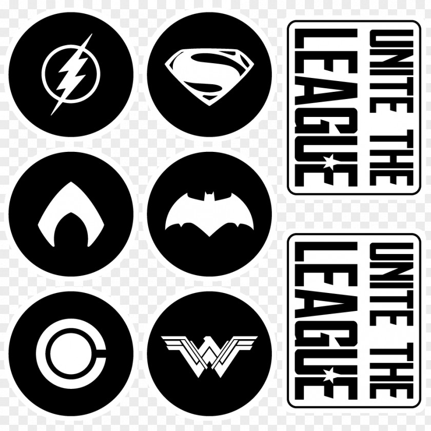 Justice League Wall Decals Decorative Arts Font Logo Pattern PNG