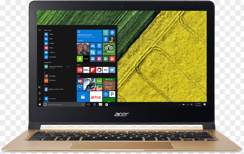 Laptop Acer Swift 7 Notebook With Intel I7-7Y75, 8GB 512GB SSD NX.GK6EK.003 13.30 Core I5 PNG