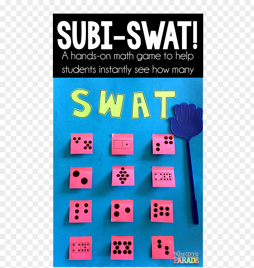 Mathematics Subitizing Game Kindergarten Teacher PNG