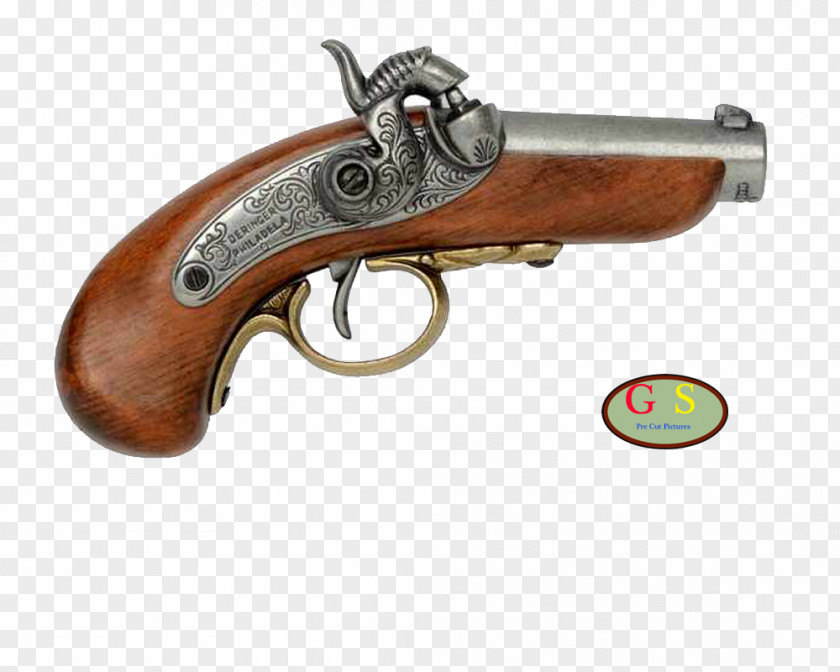 Pistol Free Download Derringer Flintlock Firearm Weapon PNG