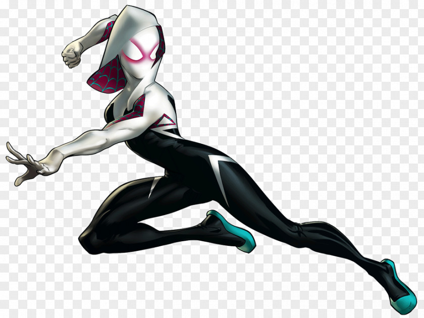 Spider Woman Spider-Woman Gwen Stacy Spider-Man Spider-Verse Spider-Gwen PNG