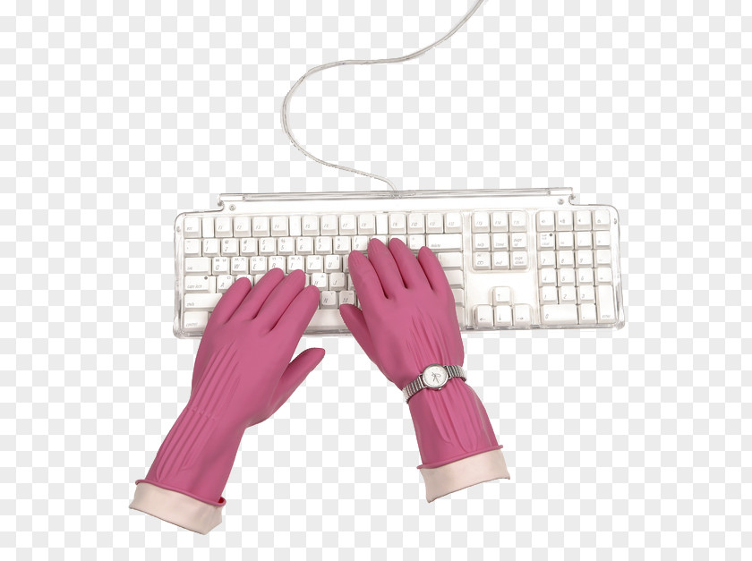Typing Gloves Computer Keyboard Glove PNG