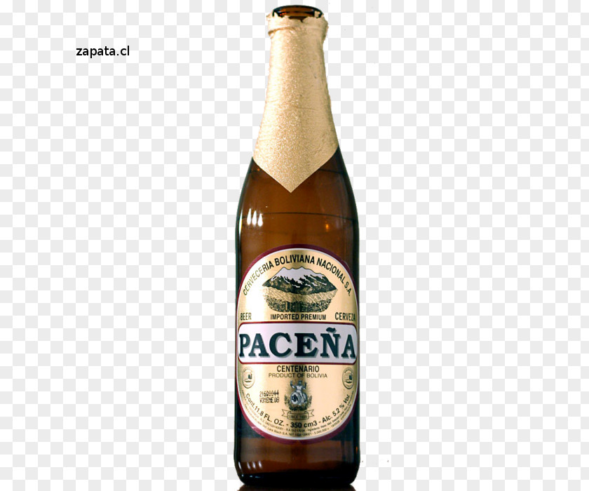 Beer Lager Cerveza Nacional Paceña Bottle Wheat PNG