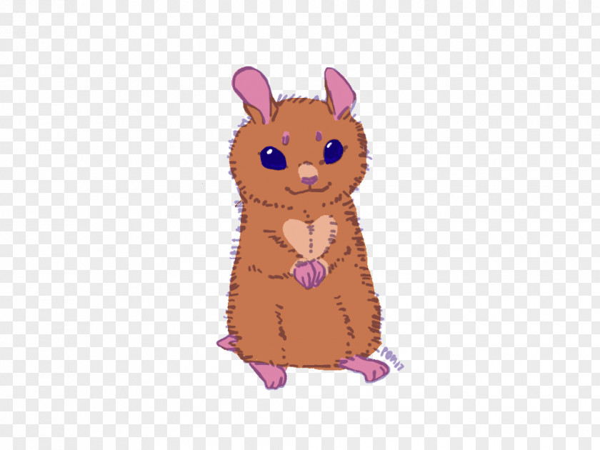 Hamster Mouse Rodent Mammal Animal Purple PNG