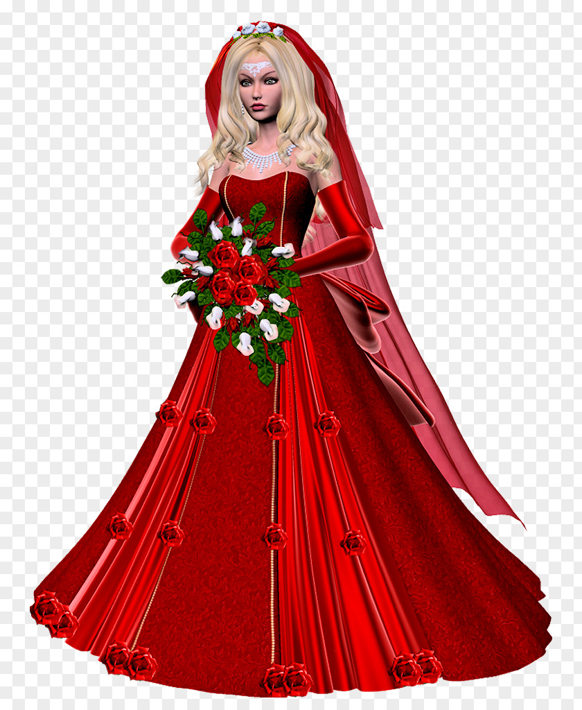 Woman Poseur Gown PNG