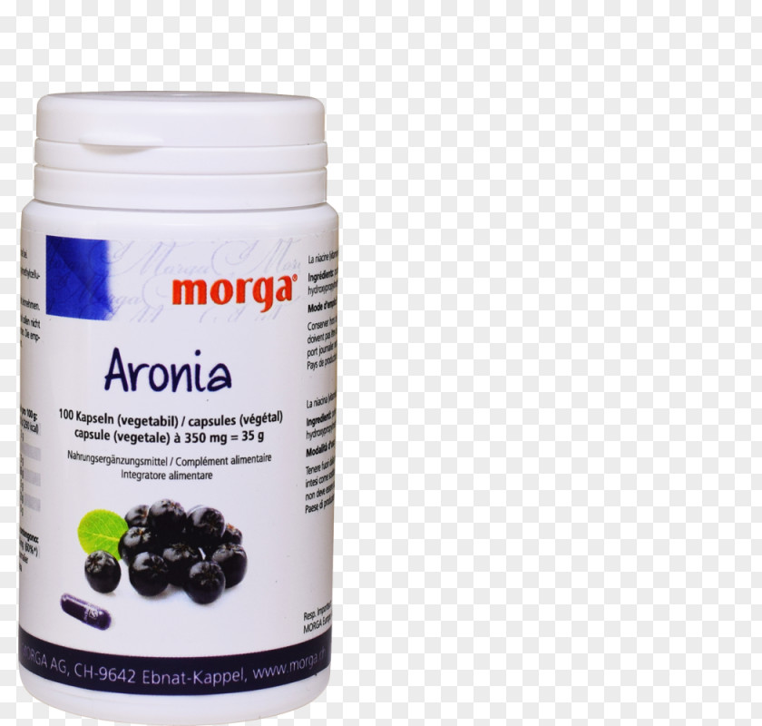 Aronia Vitamin Ascorbic Acid Superfood Morga AG Capsule PNG