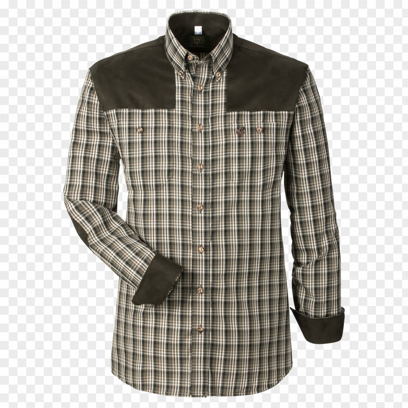 Checkered Shirt Tartan Sleeve PNG