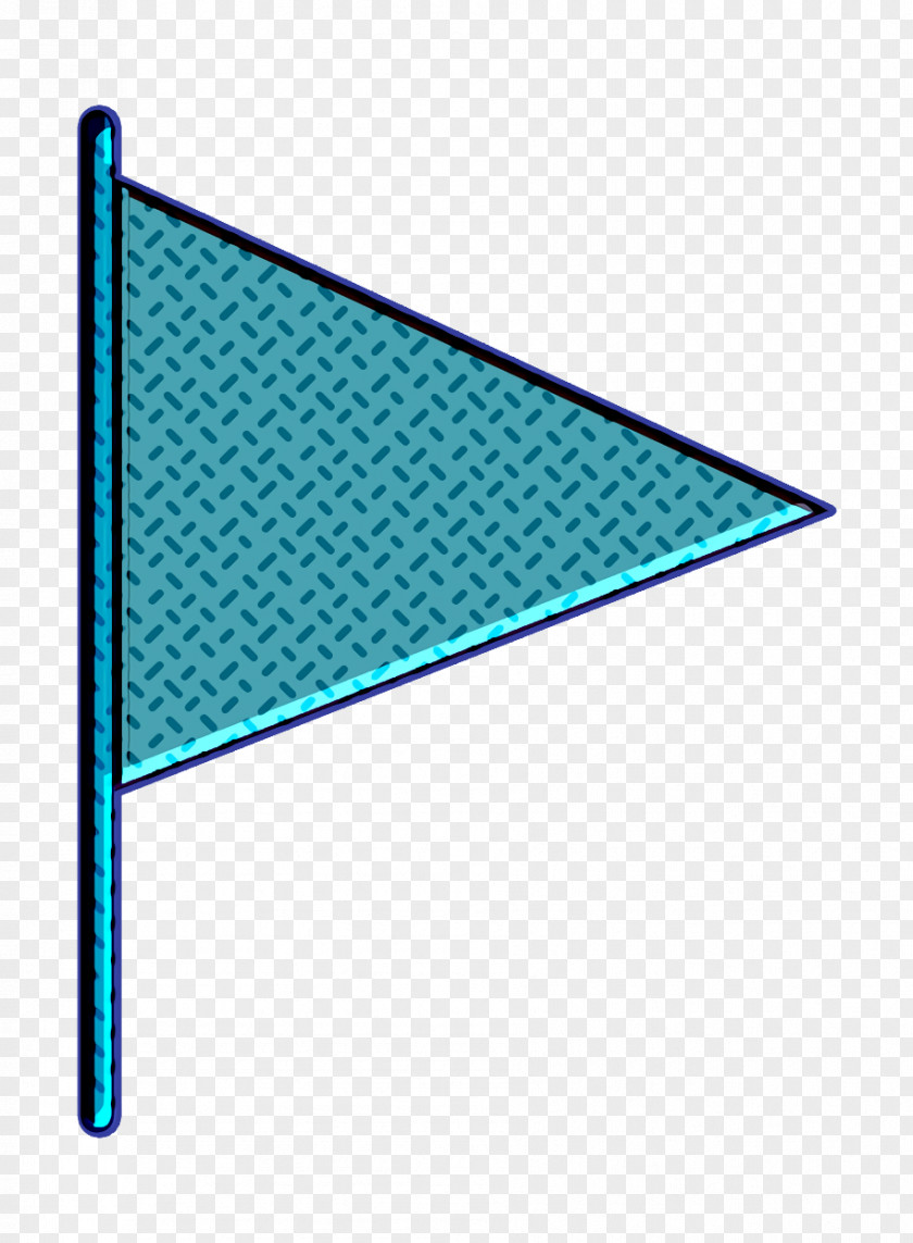 Triangle Rectangle Essential Icon Flag PNG