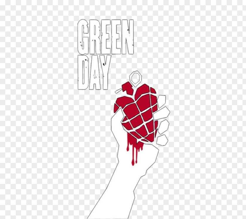 American Idiot Green Day Heart PNG , national day music clipart PNG