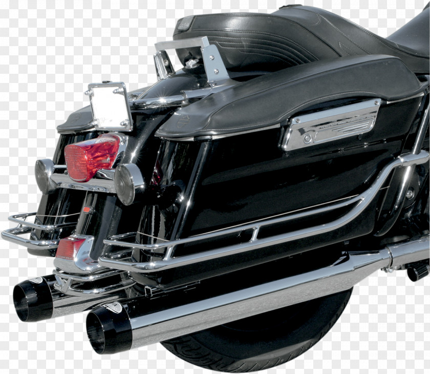 Car Exhaust System Bumper Chopper Muffler PNG