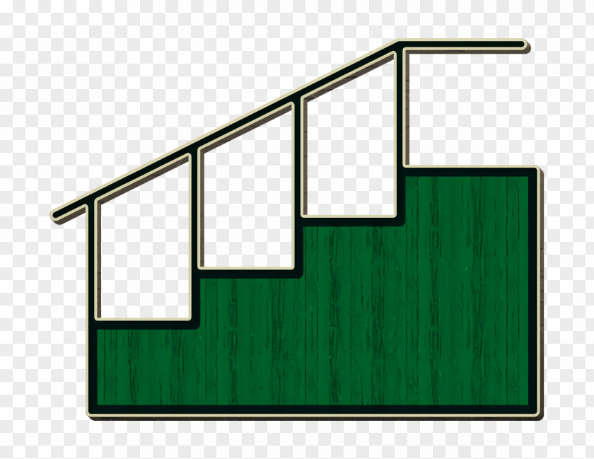 Interiors Icon Floor Stairs PNG