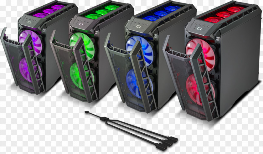 Motherboard Computer Cases & Housings Power Supply Unit Cooler Master ATX RGB Color Model PNG