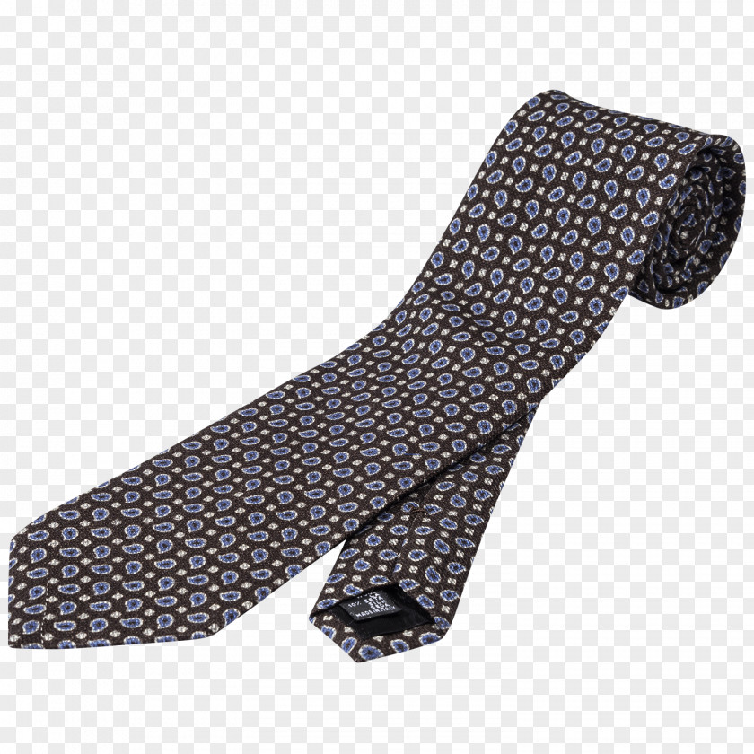 Silk Necktie Oscar Jacobson AB Centimeter Pattern PNG