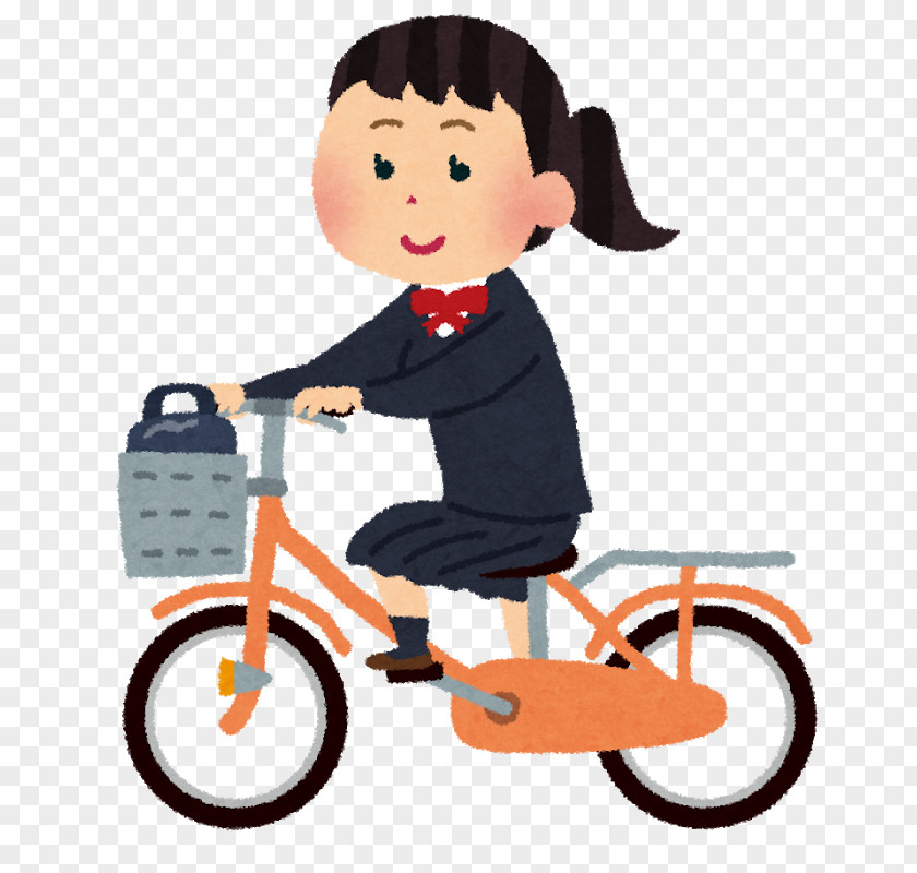 Student Transport Bicycle いらすとや Illustrator PNG