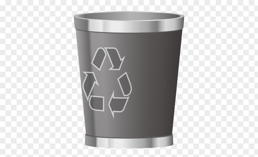 Viber Rubbish Bins & Waste Paper Baskets Emoji Recycling Bin PNG