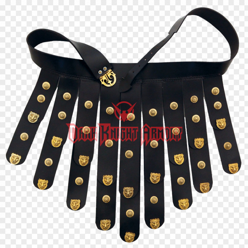 Belt Leather Brass Armour Body Armor PNG