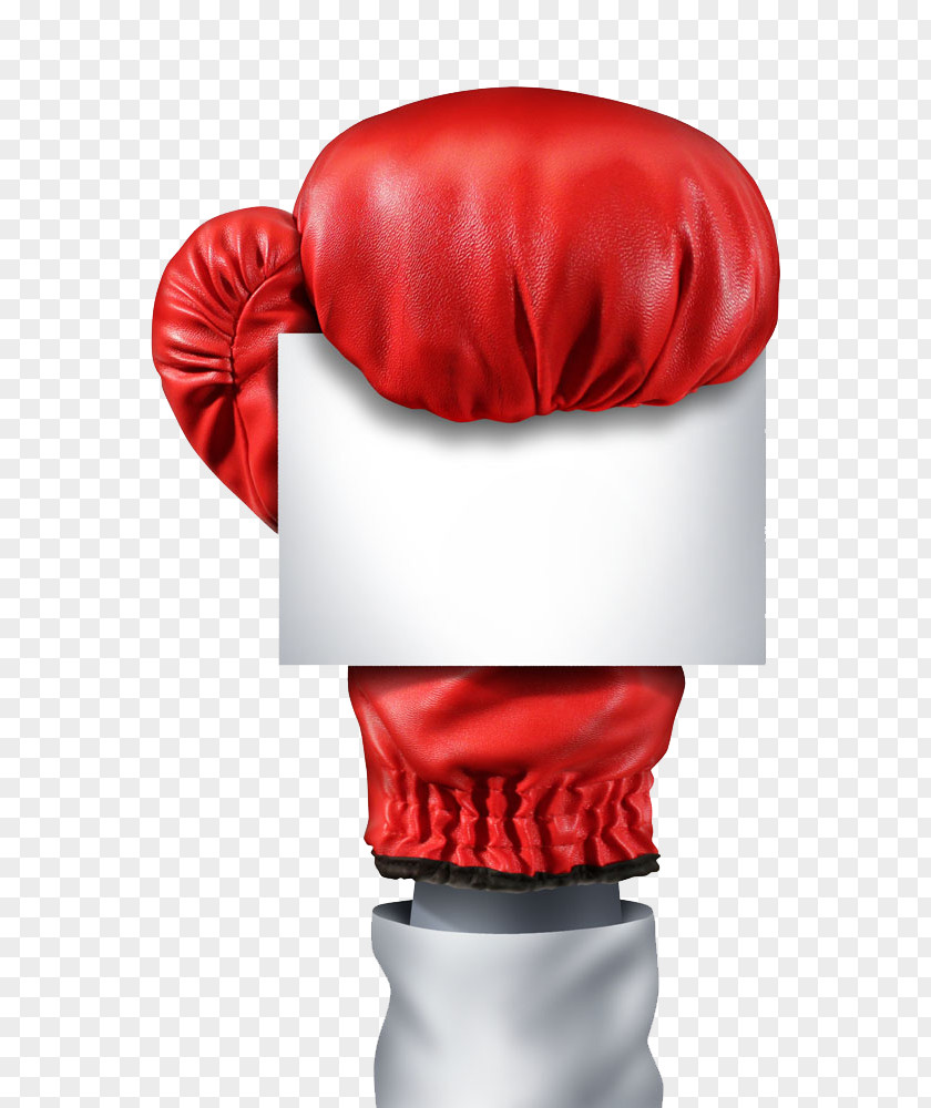 Boxing Gloves In A Note Combat Food Cancer Stock Photography PNG