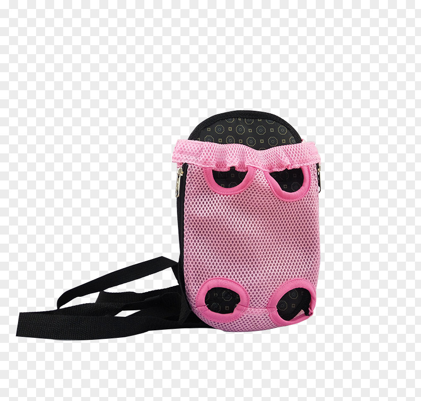 Pink Four-legged Bag Dog Backpack Pet PNG