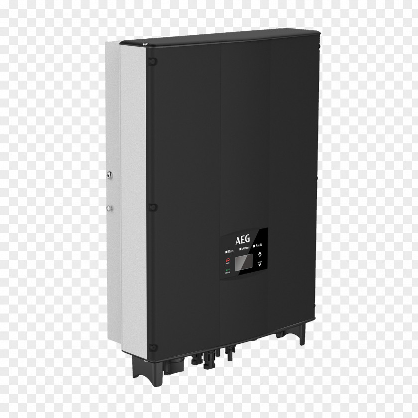 Polycrystalline Power Inverters Solar Inverter Three-phase Electric AEG Maximum Point Tracking PNG