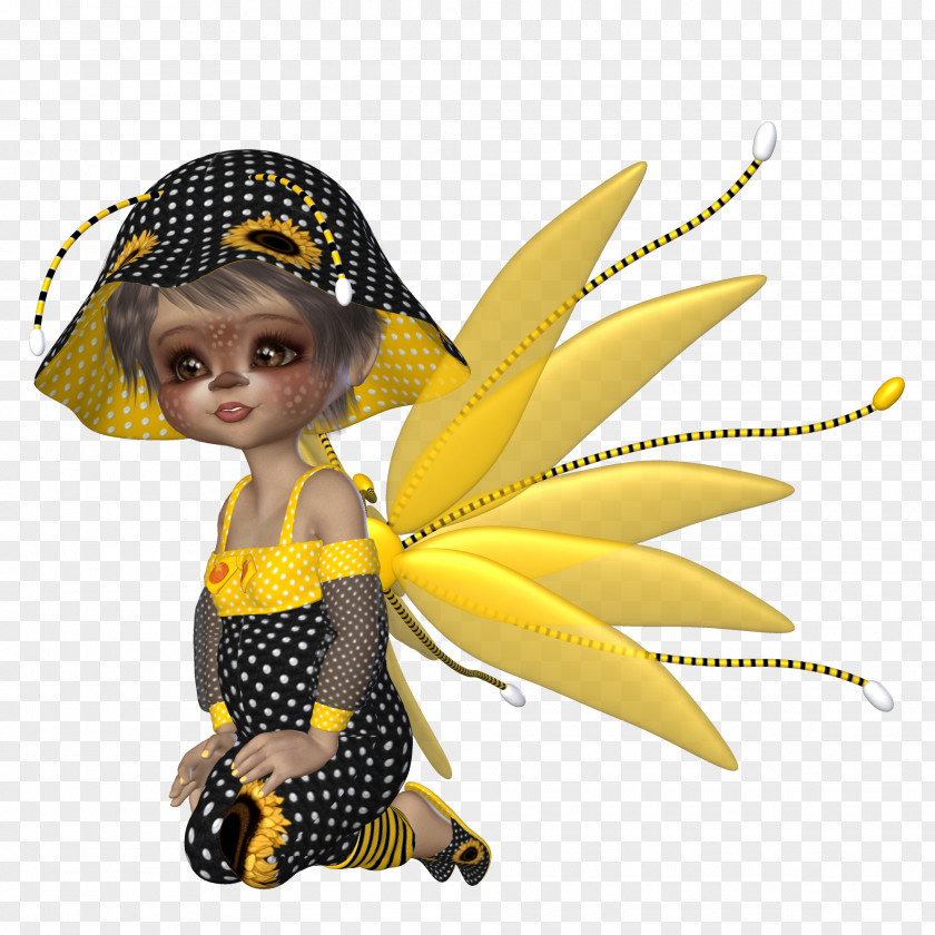 Poser Fairy Figurine PNG
