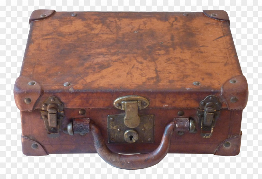 Suitcase Baggage Hand Luggage Metal Leather PNG