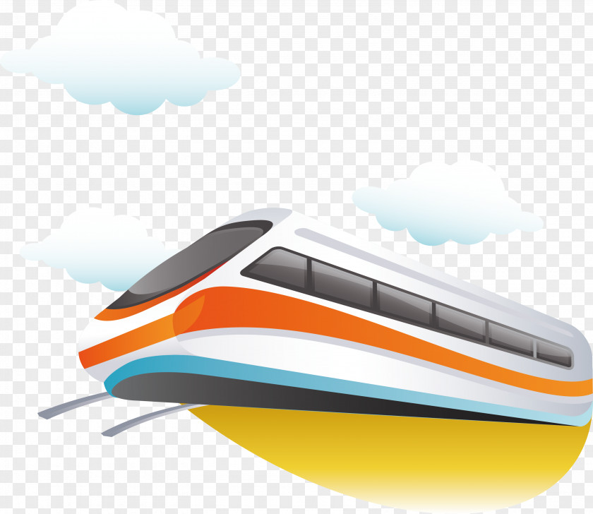 Train Vector Element Rail Transport Line S1 Nanjing Metro PNG