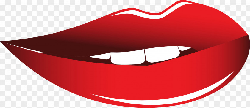 Valentines Day Element Mouth Tooth Clip Art PNG
