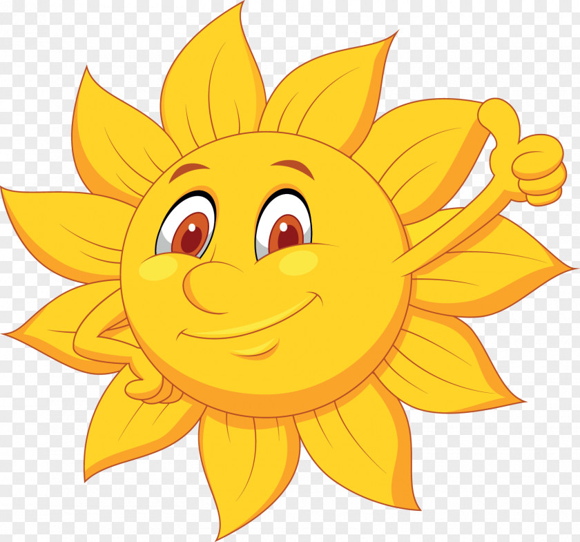 Cartoon Sun Royalty-free PNG