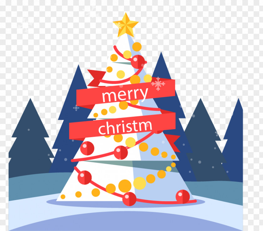 Exquisite Christmas Tree PNG
