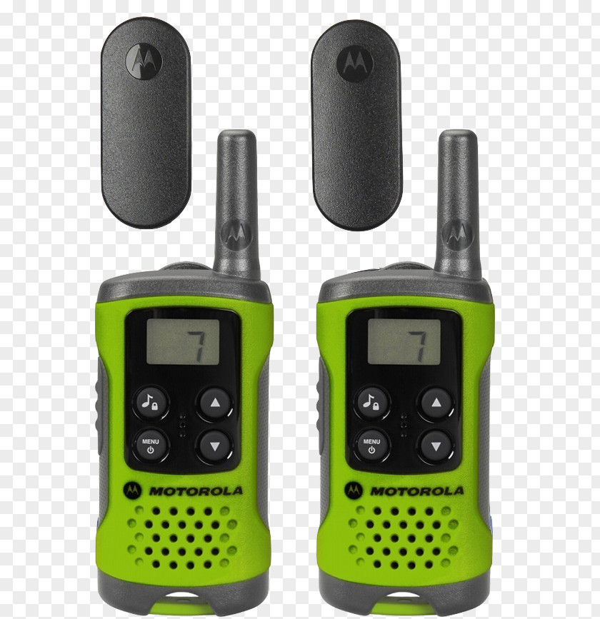 Radio Walkie-talkie Two-way Motorola TLKR Walkie Talkie PMR446 Station PNG
