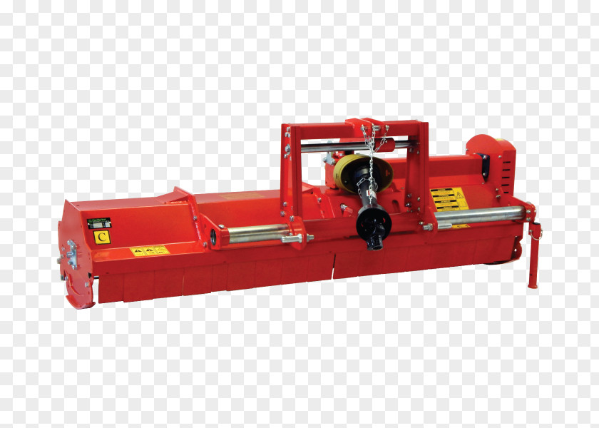 Tractor Machine Flail Mower PNG