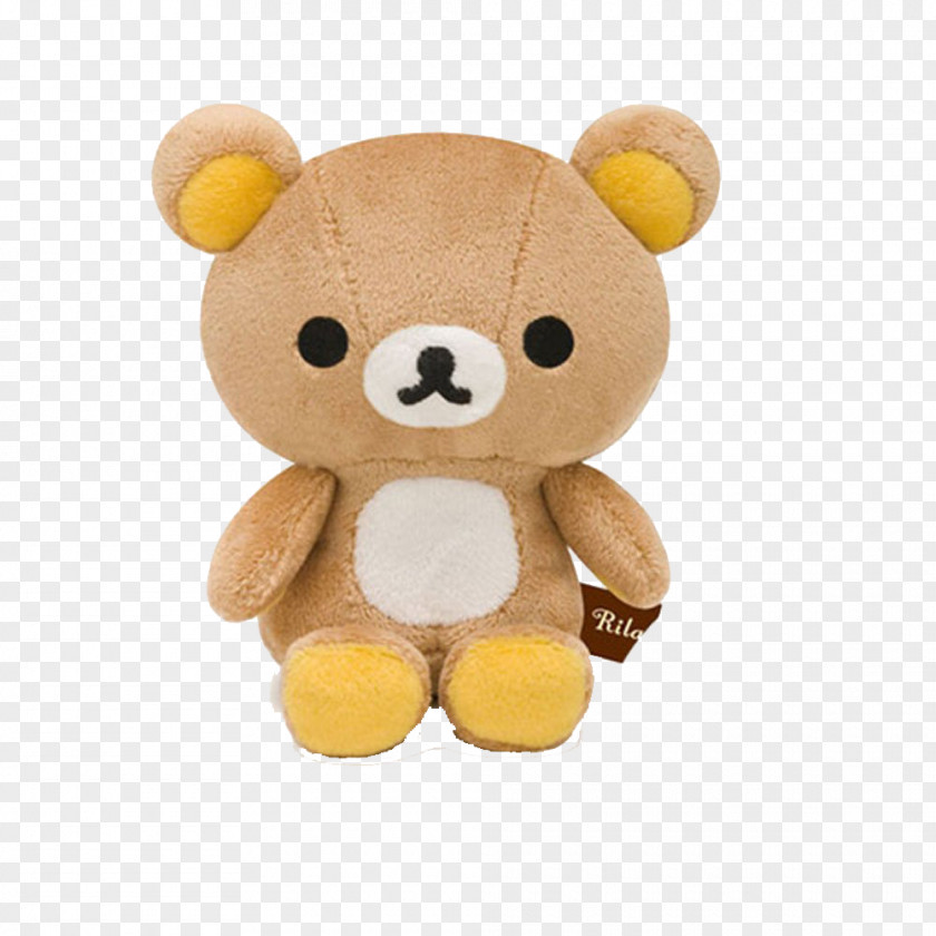 Bear Plush Toy Doll Hello Kitty Rilakkuma Stuffed San-X PNG