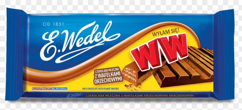 Czekolada Milk E. Wedel Chocolate Bar Brownie PNG