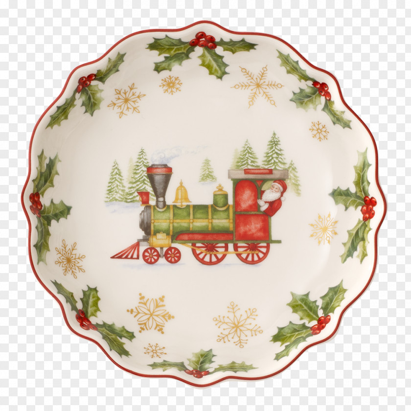 Pottery Barn Christmas Plates 2017 Villeroy & Boch Toy S Delight Bowl Day Annual Edition PNG