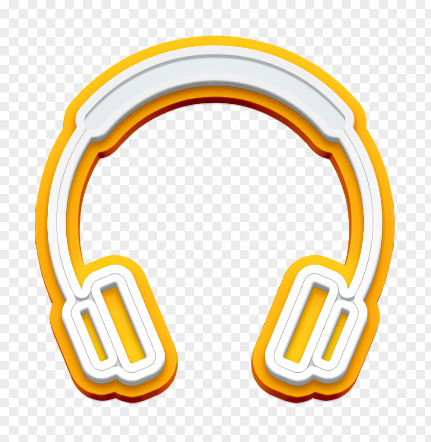 Sports Gear Running Icon Headphones Listen Music PNG