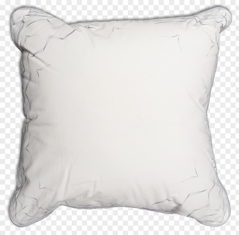 White Cushion Throw Pillows Textile PNG