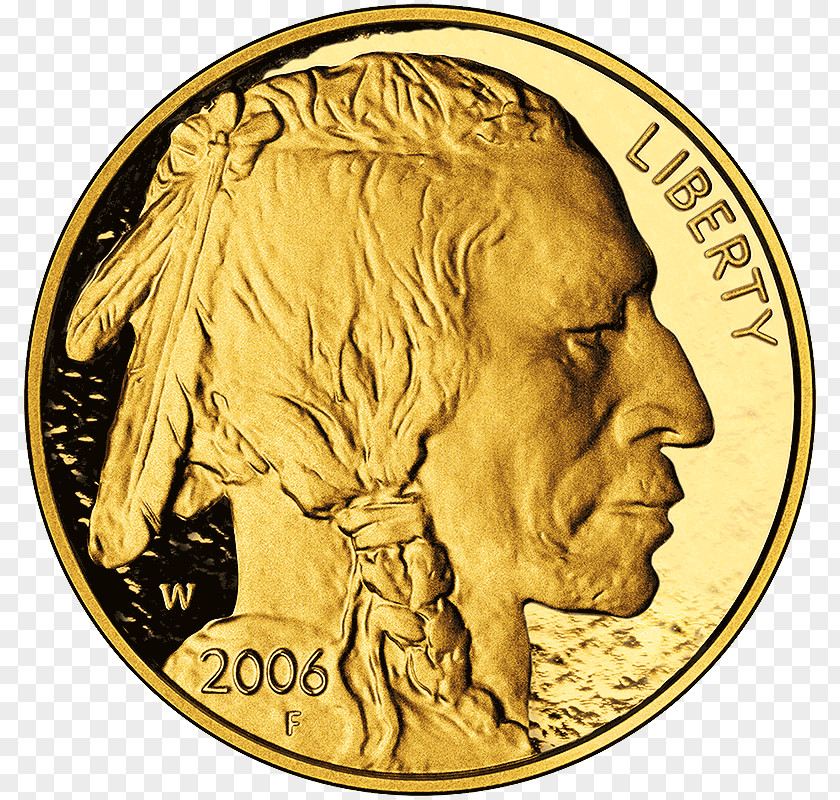 Coin American Buffalo Bullion Gold United States Of America PNG