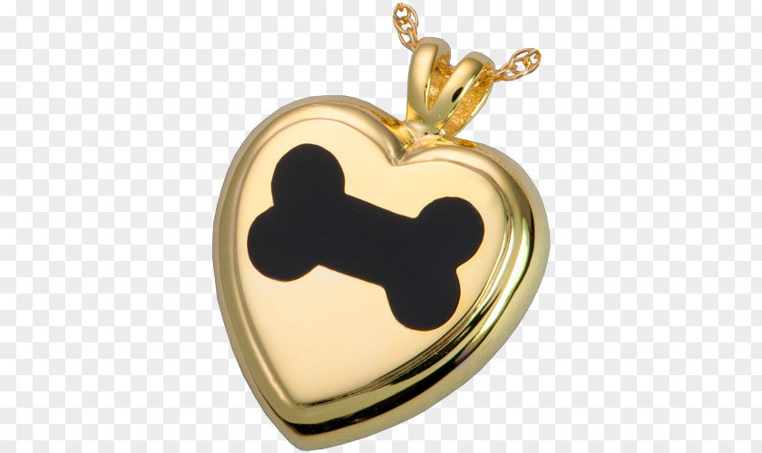 Dog Necklace Locket Jewellery Gold Bone PNG