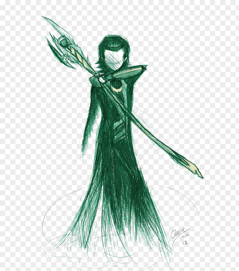 Emerald Green Loki Drawing Thor YouTube PNG