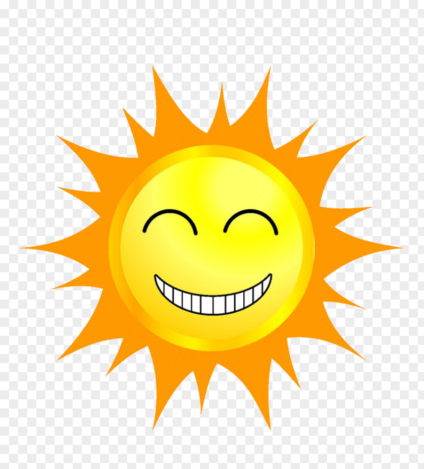 Summer Sun Cartoon Speech Balloon PNG