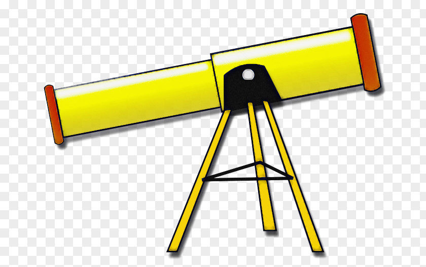 Yellow Line Optical Instrument Sign Cylinder PNG