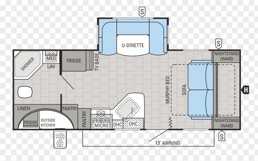 Chil Campervans Jayco, Inc. Caravan Sioux Falls Floor Plan PNG