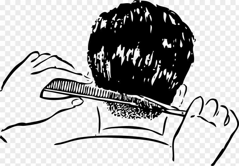 Comb Barber Hair-cutting Shears Hairdresser Clip Art PNG