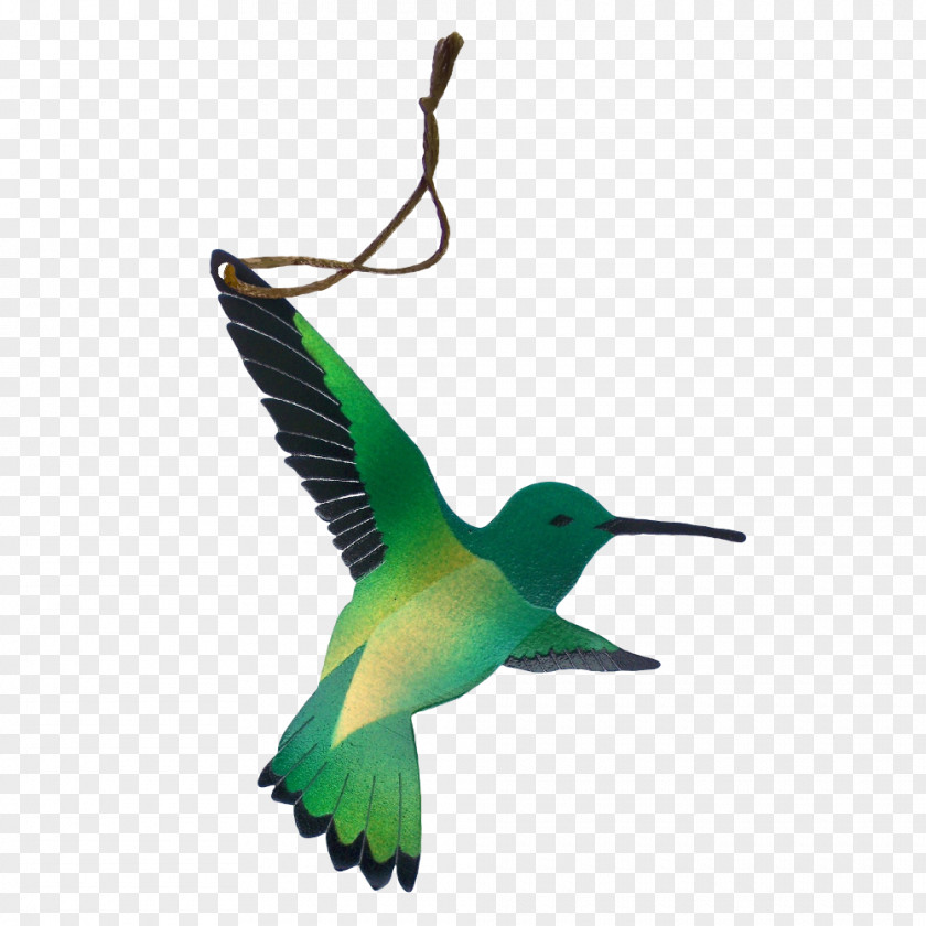 Hummingbird Monarch Butterfly Ornament PNG