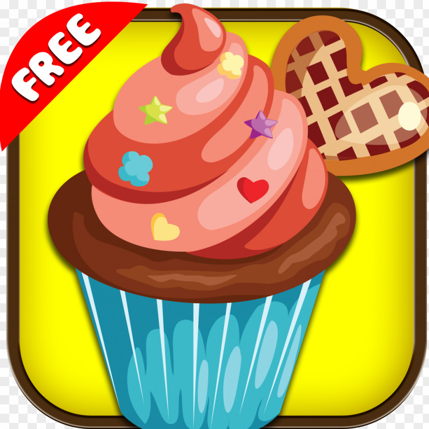 Ice Cream Cupcake Chocolate Brownie Bakery Cake PNG