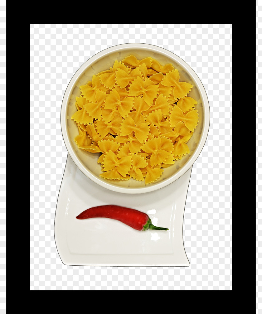 Western Pepper Butterfly Face Vegetarian Cuisine Italian Pasta European Shoelace Knot PNG