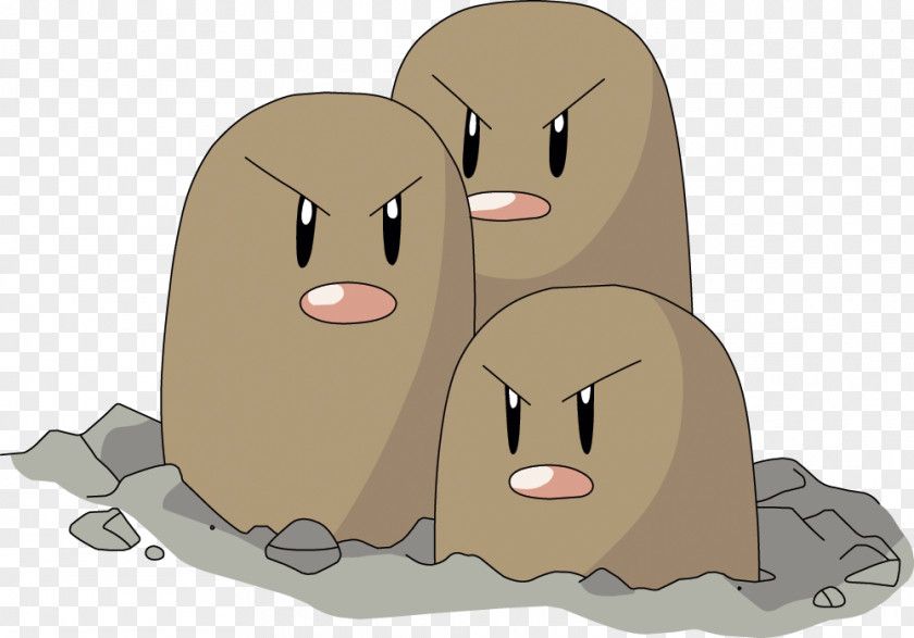 1 2 Written Diglett Dugtrio Pokémon PNG