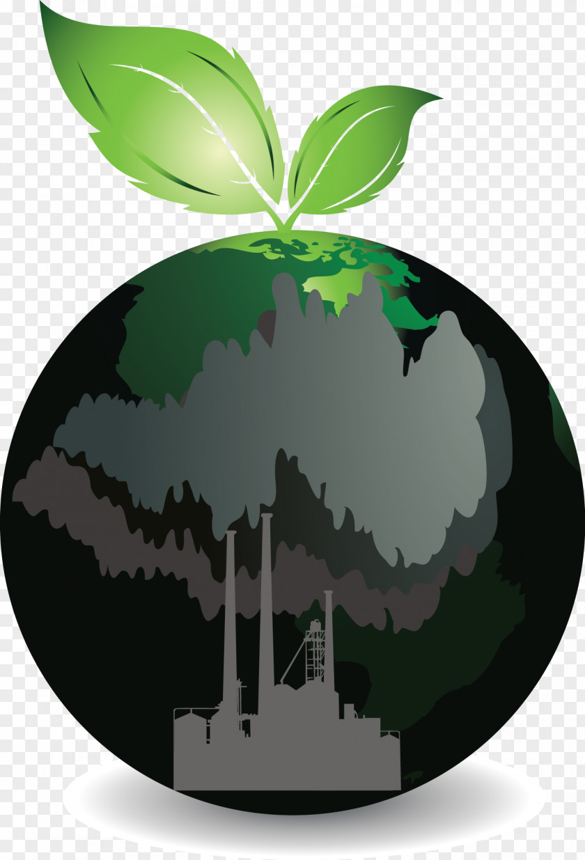 Black Earth Natural Environment Environmental Protection Pollution Euclidean Vector Resource PNG