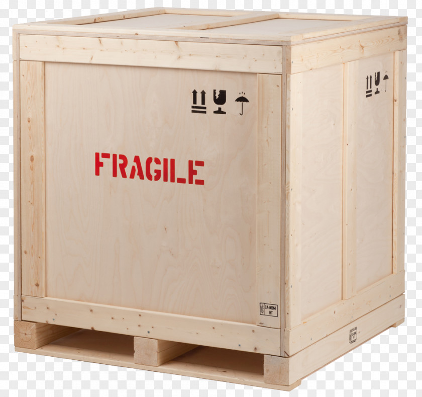 Box Wooden Crate Cargo Less Than Truckload Shipping PNG